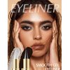 fupah Ayky Long Wear Gel Eyeliner, Natural Black Eyeliner Cream Waterproof, Ayky Gel Eyeliner, Eyeliner Gel Waterproof Smudge Proof, Long Lasting Gel Eyeliner Pencil, Eye face Paint Sticks (Black)