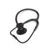 MDF Instruments, ProCardial Cardiology Stethoscope, Stainless Steel, Adult, Dual Head, Black Tube, Black Chestpiece-Headset, MDF797BO