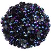 4500 Pcs SS12 3mm AB Flatback Rhinestones for Nails Art Crafts Glitter Round Shine Gems Crystals DIY Clothes Shoes （Black-Bottom Purple Red AB）