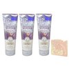 Bath & Body Works Winterberry Wonder 3 Pack Moisturizing Body Wash Bundle with a Himalayan Salts Springs Sample Soap