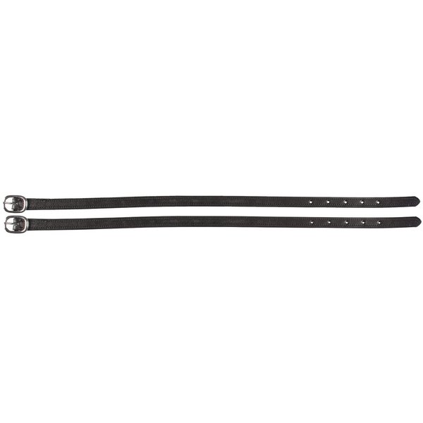 HORZE Exclusive Spur Straps - Black - One Size