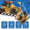 Adirasenotek 3Pcs Trucks Plastic Party Tablecloths for Party Decoration,87" Lx54 W Rectangular Plastic Table Covers,Kids' Party Disposable Tablecloths for Decoration,Birthday Party,Baby Showers