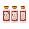 Bath & Body Works Ruby Apple & Rosewood 3 Piece 24 Hour Moisture Body Lotion Set