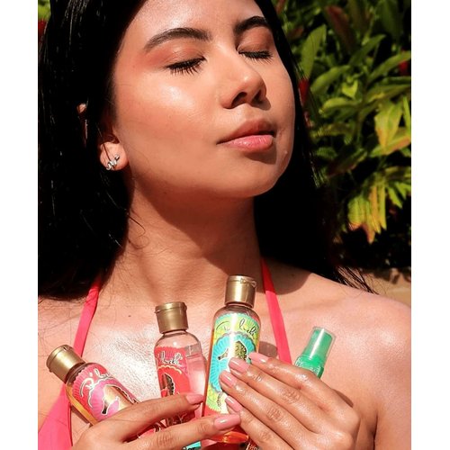 D'Luchi Mini Tanning Kit, Enriched with Collagen & Vitamin E, Carrot, Coconut, Almond Tanning Lotion & Gold Body Lotion Set of 4 Essential Tanning Products