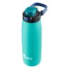 Bubba Radiant Stainless Steel Rubberized Chug Water Bottle, 24 Oz, Island Teal
