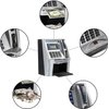 2024 Upgraded ATM Saving Piggy Bank for Real Money for Kids Adults Personal ATM Savings Bank Machine with Card, Password Login, Coin Recognition, Bill Feeder, Balance Calculator, Electronic Safe Box
