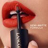 Lancôme L'Absolu Rouge Drama Ink Semi-Matte Liquid Lipstick - Highly Pigmented - All Day Wear - 138 Rouge Drama