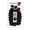 Organique Mastermix DEEP WAVE 3PCS 18"/20"/22" (1 Jet Black) - Shake-N-Go Synthetic Weave