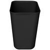 Nipogear 3 Gallons Efficient Trash Can Wastebasket, Fits Under Desk, Kitchen, Home, Office (Black, 3 Gallons)