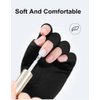 Weltition Anti UV Gloves for Nail Lamp Light,Skin Care Fingerless Gloves for Protecting Hands from The Sun and Nails UV Light Black
