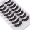 Gmagictobo False Eyelashes Fluffy Dramatic 3D Faux Mink Lashes 22MM False Lashes Pack Long Luxurious Volume Soft Strip Fake Eye Lashes 8 Pairs Multipack