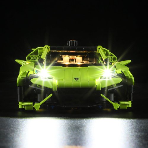 LIGHTAILING Light for Lego- 42161 Lamborghini Huracán Tecnica - Led Lighting Kit Compatible with Lego Building Blocks Model - NOT Included The Model Set