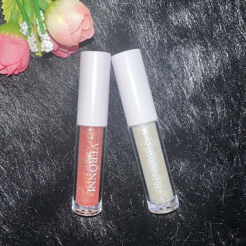 Sparkle Liquid Eyeshadow Kit 2 Colors Quickly Drying Glitter Liquid Eyeshadow Makeup Shimmer Liquid Eyeliner Waterproof Long Lasting Shiny Sequins Chunky Eye Shadow for Face & Body(#02#04)