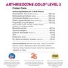 NaturVet Arthrisoothe Glucosamine for Dogs – Dog Supplement with Glucosamine, MSM, Chondroitin & Hyaluronic Acid – ArthriGold Level 3 – 240 Soft Chews
