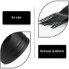 2 Pcs Hair Dryer Diffusers Blow Dryer Attachment with Comb Nozzles Fit for Hair Styling Tools Barber Hairstyling Accessories Black