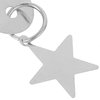 FOMIYES 10pcs Metal Snap Hair Clips, Punk Hairpins, Silver Heart Crosses Pendant Hair Barrettes, Thick Thin Hair Accessories Hip Hop Hair for Women Girls