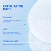 Glycolic Acid Pads, 10% Ultra Pure Glycolic Acid & 2% Salicylic Acid, Exfoliating Peel Pads for Face, Effective Chemical Peel, Keeps Skin Smooth and Prevents Wrinkles and Lines - 60 Pads