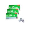 3000pcs No.10 Staples, for Max HD-10D,Swingline Tot Mini Stapler, and Other Mini Stapler Using No.10 Staples(Smaller Than Standard Staples).Silver