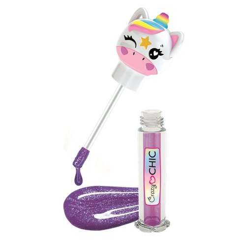 Clementoni Crazy Chic Lovely Lipgloss Makeup Kit with Lip Gloss for Girls, Multicolor - 18806
