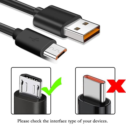 Fast Charger Charging Cable Cord for Freestyle Libre Reader, Freestyle Libre Reader 2, Libre 3, Libre 14 Day, Dexcom G6 Receiver, Dexcom G7, G5, G4, Freestyle InsuLinx, Freestyle Libre Pro/HD Reader