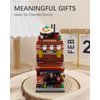 LUOGFYNI Japanese Street View Ramen Shop Building Blocks, Mini Bricks Store Architecture Sets, Creative City Construction Model for Adults, Idea Gifts for Kids(1654)