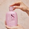 ALFAPARF MILANO Semi Di Lino Moisture Nutritive Low Shampoo - Sulfate Free Shampoo for Color Treated Hair - Moisturizing Hair Shampoo for Dry Hair - Paraben & Paraffin-Free (250 ml / 8.45 Fl. Oz)