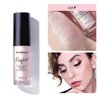 Liquid Face Highlighter Makeup,Multipurpose Contour Highlighter,Lightweight Pearl White Soft Pink,Brightening Blush Liquid Foundation,Silky Soft Long Lasting Waterproof(2PCS)