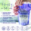 Laki Naturals Bath Soak - Magnesium Crystals with Epsom Salts - Therapeutic Bath Salts for Relaxation (Aloha Brew)
