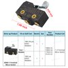 3 Terminal EZGO Micro Switch for EZGO TXT Golf Cart Marathon Switch with Roller OEM 10606-G1 10606-G2 17928-G1 31535-G1