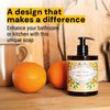 Panier des Sens - Liquid Hand Soap - Orange Blossom Hand Wash - French Marseille Moisturizing Hand Soap with Coconut Oil - Refillable Kitchen & Bathroom Hand Soap - 96% Natural Ingredients -16.9 Fl.oz
