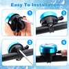 Bike Bell Compatible with Woom-Aluminum,Loud Crisp Clear Sound,6cm / 2.36in Diameter,1 Pack(Blue)