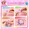 Girls Charm Bracelet Making Kit - 166 Pcs Unicorn Charms Bracelets Kits Kids Jewelry Supplies Make Set DIY Art Craft Set Creative Toys Birthday Gifts for Age 5 6 7 8 9 10 11 12 Year Old Girl Children