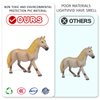 Horse Farm Animal Figures Model Toys Playsets 5 PCS Horse Figurines Family Party Supplies Collection Desktop Decoration Development Set Cognitive Toy for Boys Kid Toddlers