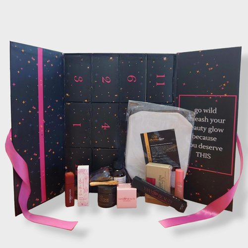 12 Days of Glam Advent Calendar | Luxury Beauty Advent Calendar 2023 | Clean Beauty Advent Calendar