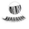 Eyelashes Natural Look False Lashes - Bepholan Fake Eyelashes 5D Super Fluffy False Eyelashes Clear Band Wispy Lashes 3-Pack Faux Mink Lashes,XMZ90-3
