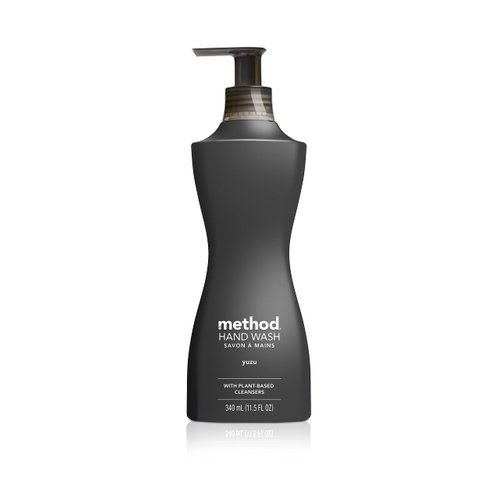 Method Gel Hand Wash, Yuzu, Biodegradable Formula, 11.5 fl oz (Pack of 1)