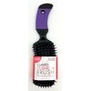 DONNA SMALL WIRE CUSHION BRUSH Blowdry Brush Curly Hair, Hair Brush for Separating, Detangling, Shaping and Defining Wet Thick or Curly Hair, Glides Through Tangles with Ease, 1pc PURPLE Color