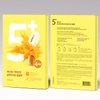 numbuzin No.5+ Vitamin Spotlight Sheet Mask 4ea | Glutathione and Vitamin C | Reduces Hyperpigmentation, Dark Spots and Brightens Skin Complexion | Gentle and non-irritating sheet mask