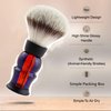 Frank FS shaving Mens Synthetic Hair Shaving Brush for Men's Personal and Professional Shaving Gift to Father Husband