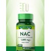 Nature's Truth NAC Supplement | 1200mg | 60 Capsules | N Acetyl Cysteine | Free Form Amino Acid | Non-GMO and Gluten Free Supplement