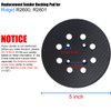 5" Hook and Loop Sander Pad for Ridgid R2600, R2601 Random Orbit Sanders -5 Inch 8 Hole Replacement Sanding Pad for Part Number 300527002 - with Extra Hard Backing - 1 Pack