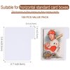 Trading Card Dividers for Standard Card Storage Boxes, 150PCS Paper Divider Cards for Baseball/Mtg/Tcg/sports/game cards Organizer, Horizontal