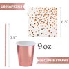 Rose Gold Party Supplies (Rose Gold Party Supplies (16 serves))