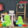 MOTTOYS Dinosaur Plush Toys - 12" Stuffed Plushies - Soft Pillow for Home Decorations - Hugging Figures for Boys and Girls - Cute Animal Toys for Fans - Ideal Sleep and Play Companion (Green)