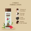 SESA Ayurvedic Strong Roots Hair Shampoo And Conditioner 200Ml Strengthening Roots Nourishes Scalp Paraben & Sulphate Free For Men & Women, 6.76 oz