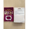 Boieo White Vampire Fangs Halloween Costumes Props for kids