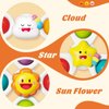 SpringFlower Suction Cup Spinner Toys, Baby Bath Toys for 12 18 Months Boy&Girl, Sensory Toys Bath Toys Travel Table Toy for Toddlers, Birthday Baby Gifts for 1 2 3 Year Old Toddler