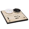 AMEROUS 11 Inches Magnetic Go Game Set (19 x 19), Travel Foldable Board Game Set with Magnetic Plastic Stones & Go Game Rules for Beginner, Kids, Adults （Weiqi）