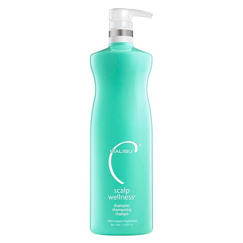 Malibu C Scalp Wellness Hair Shampoo - Sulfate-Free & Moisturizing Shampoo for Dry Scalp - Nourishing Scalp Care with Essential Oils and Surfactant Technology (33.8 oz)