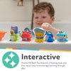 Nuby Pirate Pals Bath Toy Set - Interactive Bath Time Toys - 18+ Months